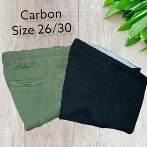 Bundle of Carbon Jeans 26 / Multi Flex Stretch Carbon Jeans 26 X 30